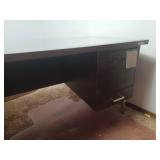 Office Desk w/ glass top (Great Condition)