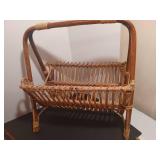 Craft holder, magazine rack and two walking sticks/canes