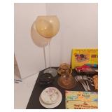 Misc kitchen and huge wine glass/candle holder