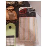 Misc kitchen and huge wine glass/candle holder