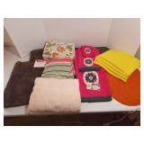 New bathmat, Christmas towel set, towels