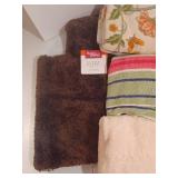 New bathmat, Christmas towel set, towels