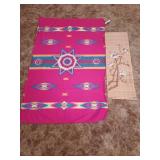 Blanket and wall art