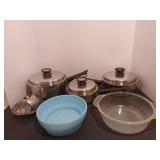 Amway pans and glassware