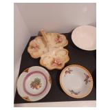 Collectible plates and serving tray