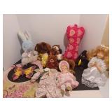 Stuffed animals and dolls