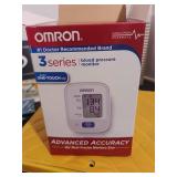 License plates, blood pressure monitor, scale, fan, magnifying glass