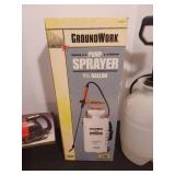 1 NIB sprayer, 1 used, Car vacuum
