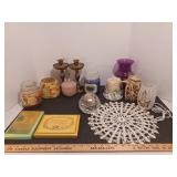 Candles and candle holders