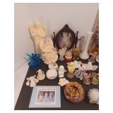 Angel decor and vases