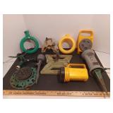 Sprinklers and outdoor extension cord