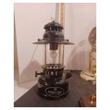 Clock, lantern, elephant light, bells, metal car banks