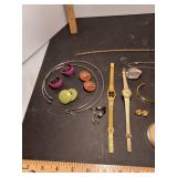 Misc jewelry, watches, earrings and bracelets