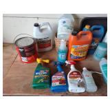 Chemicals and cleaners