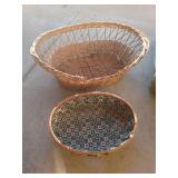 Large pet kennel and dog beds