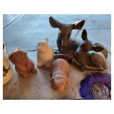 Outside decor and bird feed