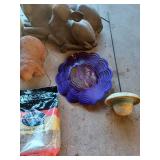 Outside decor and bird feed