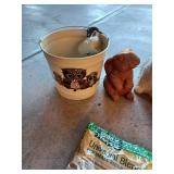 Outside decor and bird feed