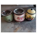 Crock pots and cookie jar