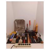 Misc tools and paint equipment