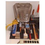 Misc tools and paint equipment