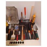 Misc tools and paint equipment