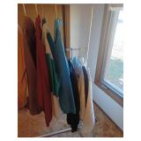 Coats and sweatshirts (Various sizes)