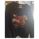 Coats and sweatshirts (Various sizes)