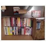 DVD, CD, VHS, cassettes