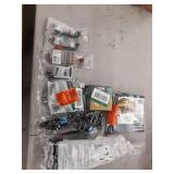 miscellaneous plumbing parts see photos for contents