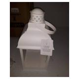 GABLE LARGE WHITE LANTERN