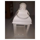 GABLE LARGE WHITE LANTERN