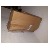 Umbra Trigg Hanging Planter Vase & Geometric Wall Decor Ceramic Container - Great For Succulent Plants, Air Plant, Mini Cactus, Faux Plants and More, Large, White/Brass