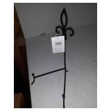 Large York Metal Stand for Books, Bowls, or Platters