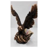 EAGLE IN FLIGHT STATUE