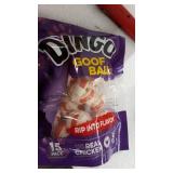 Dingo Goof Balls with Real Chicken Dog Chews, Small (15 Count)