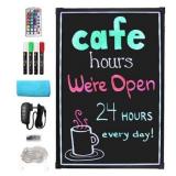 Everbilt 16 In. X 24 In. Led Message Board for Resturant Menu or Retail Display