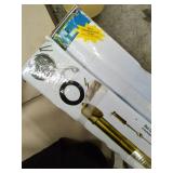 Watts 98CP Trip Lever 18-Inch 20-Gauge Brass Bath Drain, Chrome Trim