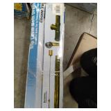 Watts 98CP Trip Lever 18-Inch 20-Gauge Brass Bath Drain, Chrome Trim