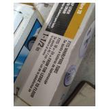 Everbilt Trip Lever 1-1/2 in. 20-Gauge Brass Pipe Whirlpool Bath Waste and Overflow Tub Drain in Chrome, Grey