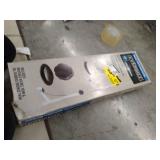 Cable Drive 1-1/2 in. White Poly Pipe Bath Drain in Brushed Nickel and Oil Rubbed Bronze