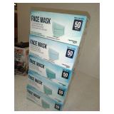 Face Mask Disposable ,3Layer construction 50 Ct x 5 boxes
