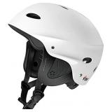 Vihir Adult Water Sports Helmet with Ears - Helmet Men Women for Skateboard Boating Surfing Kayaking Canoeing Sailing -white
