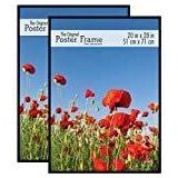 MCS Original Poster Frame, 20 by 28" , black, 2 Pack