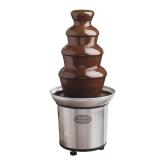 Nostalgia CFF986 4-Tier Stainless Steel Chocolate Fondue Fountain, 2-Pound Capacity