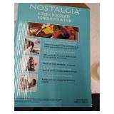 Nostalgia CFF986 4-Tier Stainless Steel Chocolate Fondue Fountain, 2-Pound Capacity