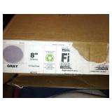 8 inch grey aggressive pads for commercial carpet