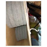 8 inch grey aggressive pads for commercial carpet