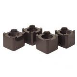 Bed Riser Lifter, Espresso Wood Set of 4 - Retails for $35