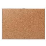 Quartet 24 x 36 cork board with aluminum frame- Retails for $45
